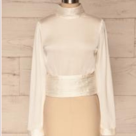 Ivory blouse - Picture 1 of 6